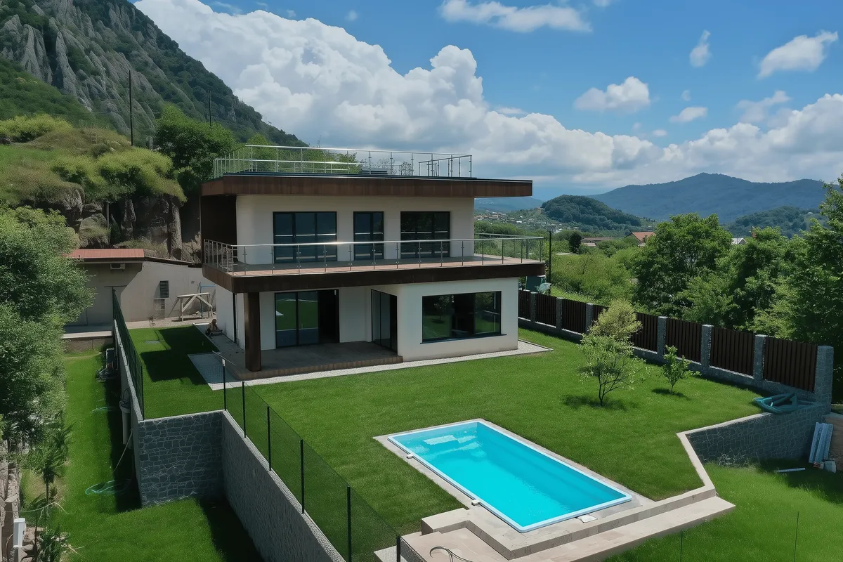 Композитный бассейн Laguna 6 — визуализация в Жуковском