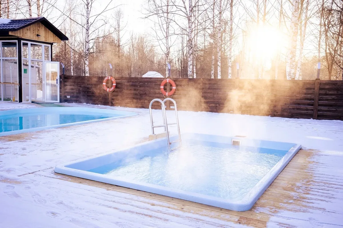 Композитный бассейн Laguna 4 — установка в Жуковском