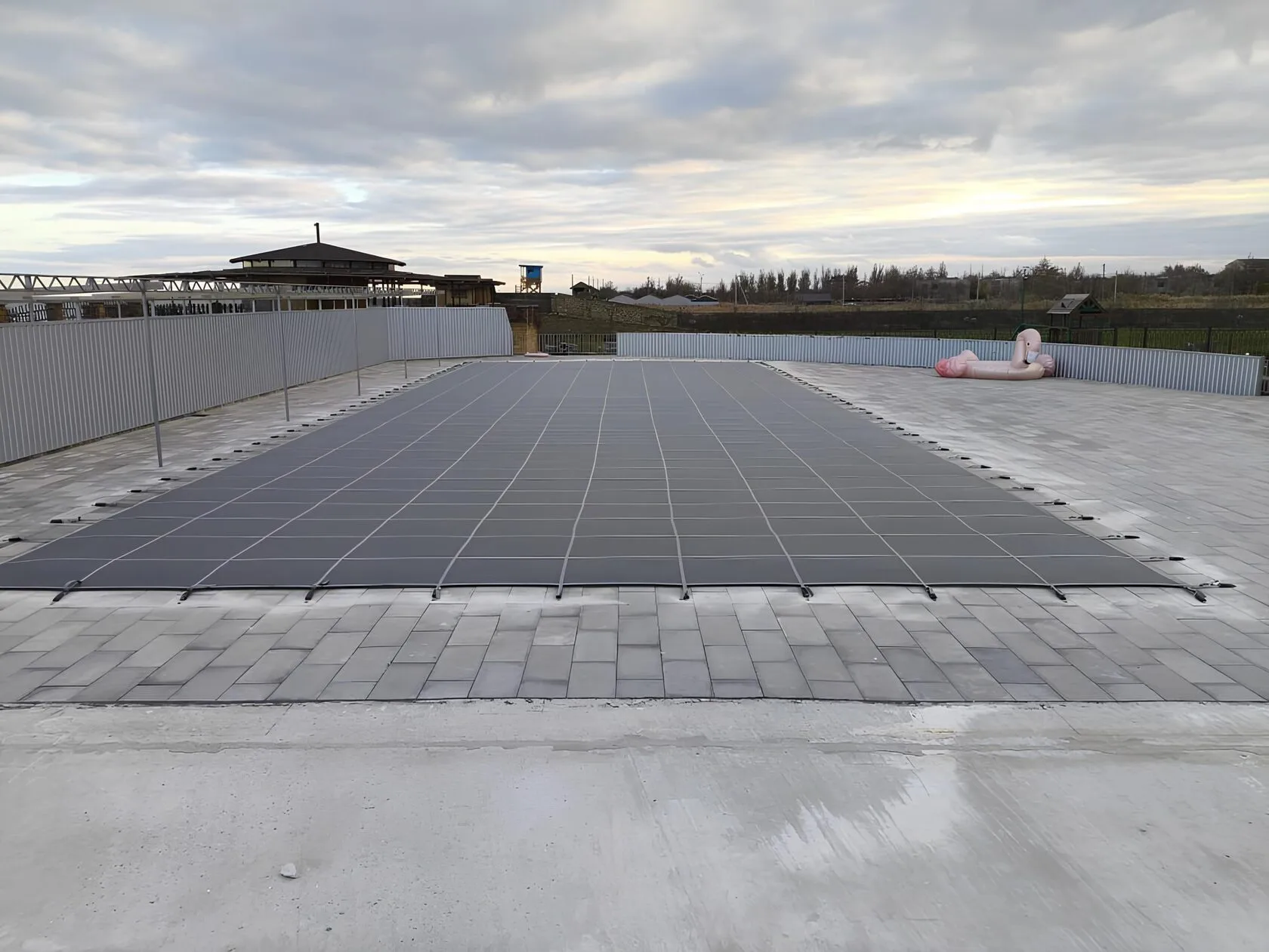 Защитное покрывало для бассейна в Жуковском